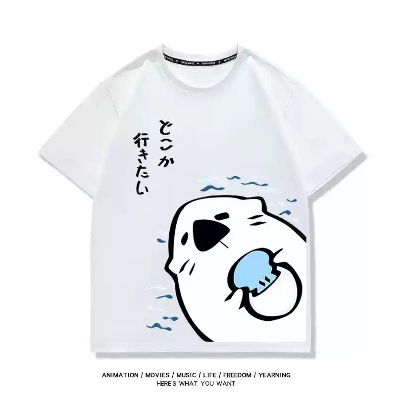 Áo thun anime YB1 Project Sekai - HANASATO MINORI, màu sắc rực rỡ, tay ngắn