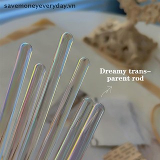[savemoneyeveryday] Bút nghệ thuật thiết kế móng tay Aurora Bàn chải trong suốt Bàn chải vẽ tranh Uv Gel mở rộng Vẽ bút khắc Diy Dụng cụ làm móng tay Bàn chải móng tay [vn]