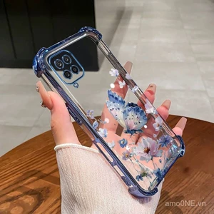 Ốp điện thoại Samsung A12 A22 5G 4G M12 M22 M32 M33 cho bé gái 2025 MỚI, vỏ bảo vệ mềm chống rơi dễ thương LSHD