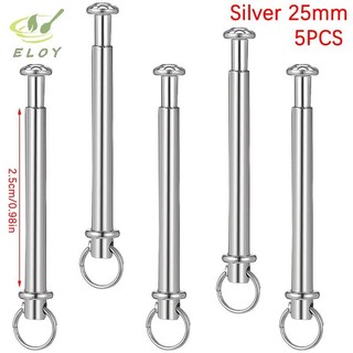 [ELOY] 5 Bộ Phụ Kiện Quạt Bộ Dụng Cụ Sửa Chữa Tay Mặt Dây Chuyền Đinh Tán Kim Loại Ánh Sáng Cho Phụ Kiện Gấp Trục Thép Không Gỉ Đai Ốc VN