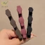 Kẹp Tóc Màu Trơn Phong Cách Hàn Quốc Cắt Tóc Nổ Kẹp Trán Đổ Xô Barrettes Phụ Kiện Tóc VN