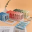 Bookends có thể tháo rời CODECOVED, Đế sách để bàn chống trượt có thể điều chỉnh, Bộ chia làm dày Chống rơi Tiết kiệm không gian Giá đỡ sách dọc Văn phòng