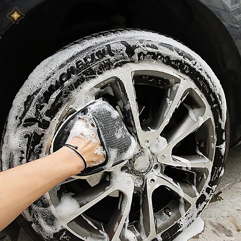 JCSYFAC 1 Găng Tay Rửa Xe Dày Sang Trọng Khăn Lau Xe Hơi Sáp Đánh Bóng Sản Phẩm Vệ Sinh Xe Sang Trọng Rags Món Ăn Găng Tay Dụng Cụ Vệ Sinh Mới