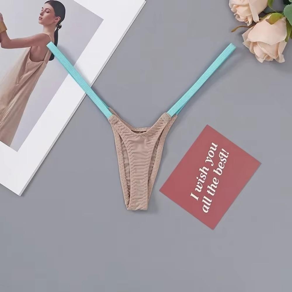Quần Lót Nữ Hobbyin cổ điển nhiều màu, thiết kế eo thấp, dây mỏng và co giãn thoải mái, phù hợp cho tất cả các mùa