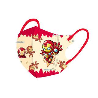 3dkidmask Đóng gói riêng 50 chiếc Mặt nạ âm thanh nổi 3-12age Mặt nạ bé trai Mặt nạ cô gái Mặt nạ nóng Bộ truyện tranh Marvel Nhân vật hoạt hình.