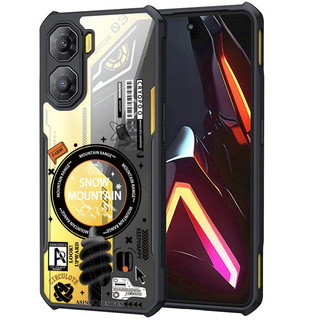 Ốp Điện Thoại Luxur Cho ZTE Nubia Neo 3 GT Ốp Lưng Acrylic Trong Suốt Chống Rơi Vỏ Cứng Siêu Mỏng Cho Nubia Neo 2 Neo 3 5G NO.13