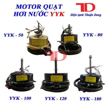 Motor quạt hơi nước các loại 50w 80w 100w 120w 160w dây đồng mô tơ quạt làm mát động cơ quạt điều hoà hơi nước 02