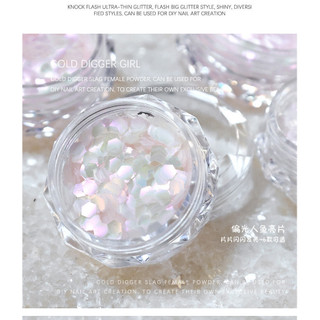 Nail Art Không Thường Xuyên Phân Cực Nàng Tiên Cá Sequins Đồ Trang Sức Tốt Long Lanh Bột Sequins Hỗn Hợp Quyến Rũ Trang Trí Móng Tay Làm Móng Tay Công Cụ Cho Móng Tay Cửa Hàng