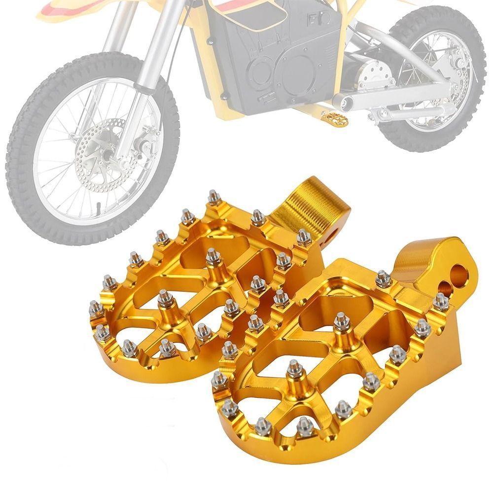 FANIELLAPOWELL Dirt Bike Foot Chốt, CNC gia công bền Footpegs Rest, Hot Rest Pedal Pedal CNC MX Racing