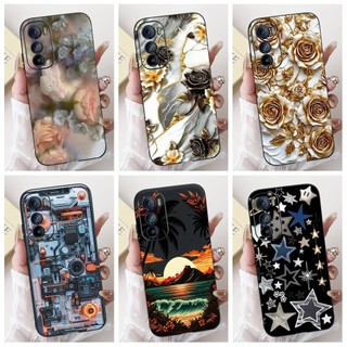 Dành Cho Motorola Edge 30 XT2203-1 Ốp Lưng Edge 30 Pro XT2201-1 Vỏ Silicon Mềm Hoa Bình Minh Cho Edge Plus 2022 Capa