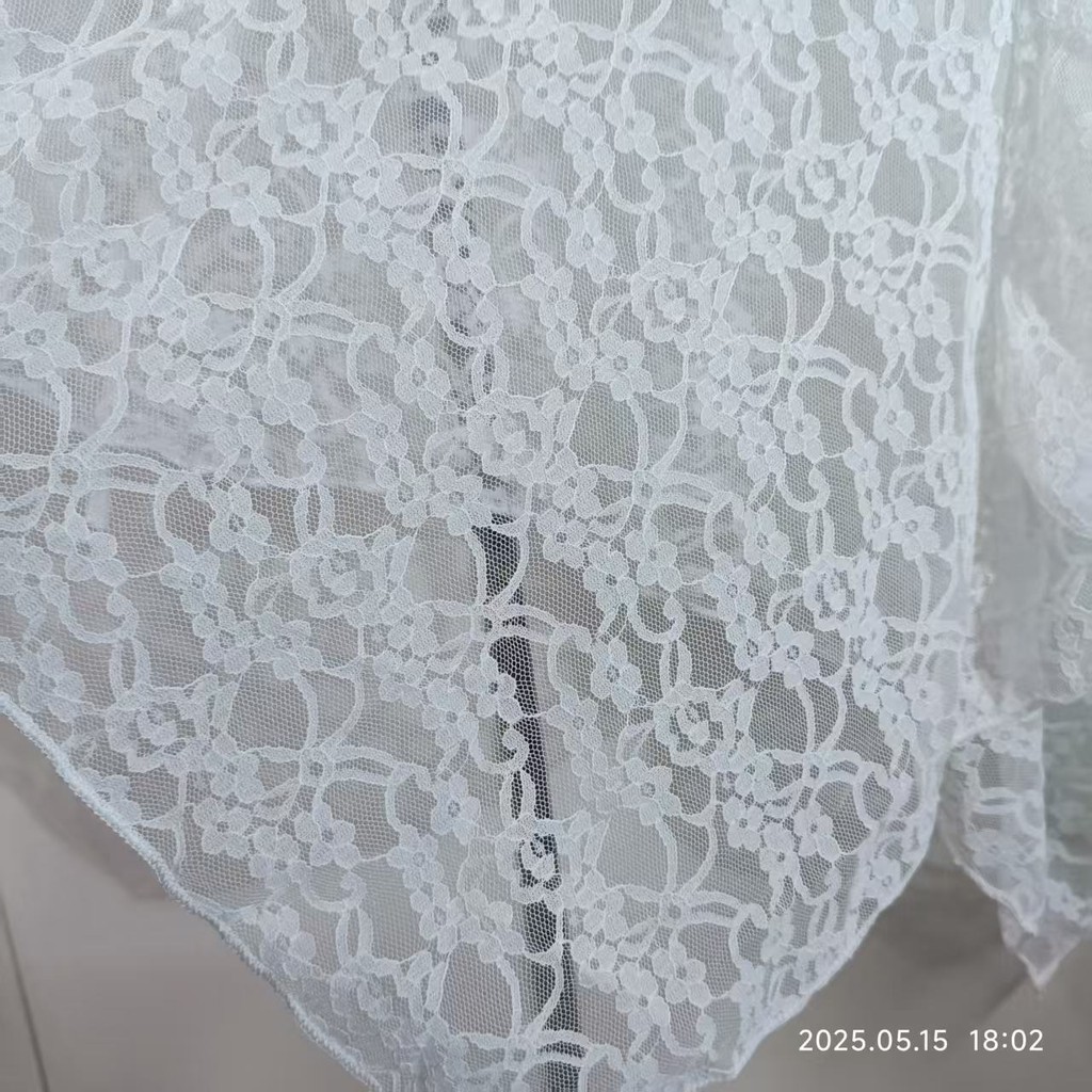 Milyfashion Váy liền thân buộc dây không đều, chân váy lưới ren, tạp dề kiểu ngắn nhiều lớp