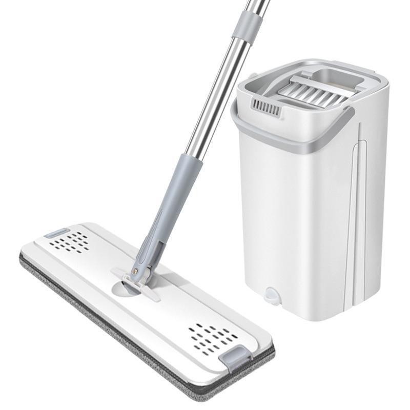 Bộ cây lau nhà thông minh rảnh tay Góc xoay 360 độ Di động Một cây lau nhà sạch sẽ