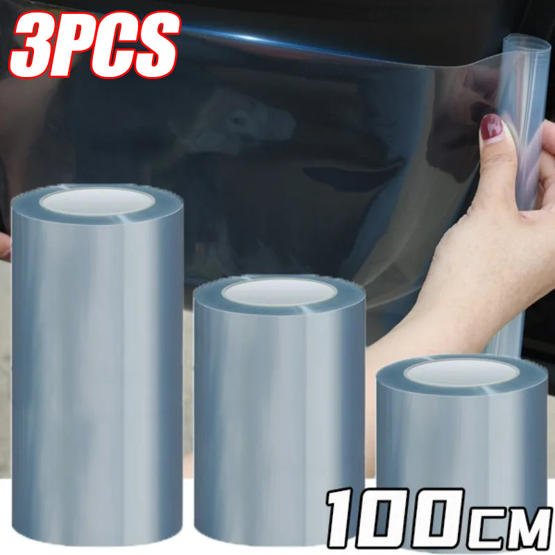 Nhãn dán xe trong suốt 3 kích cỡ - Rhino Skin 10 / 15 / 20CM Bảo vệ tự dính