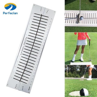 Perfeclan Di Động Golf Track Sticker Huấn Luyện Putter Bền Đẹp Cho Thiết Bị Luyện Tập