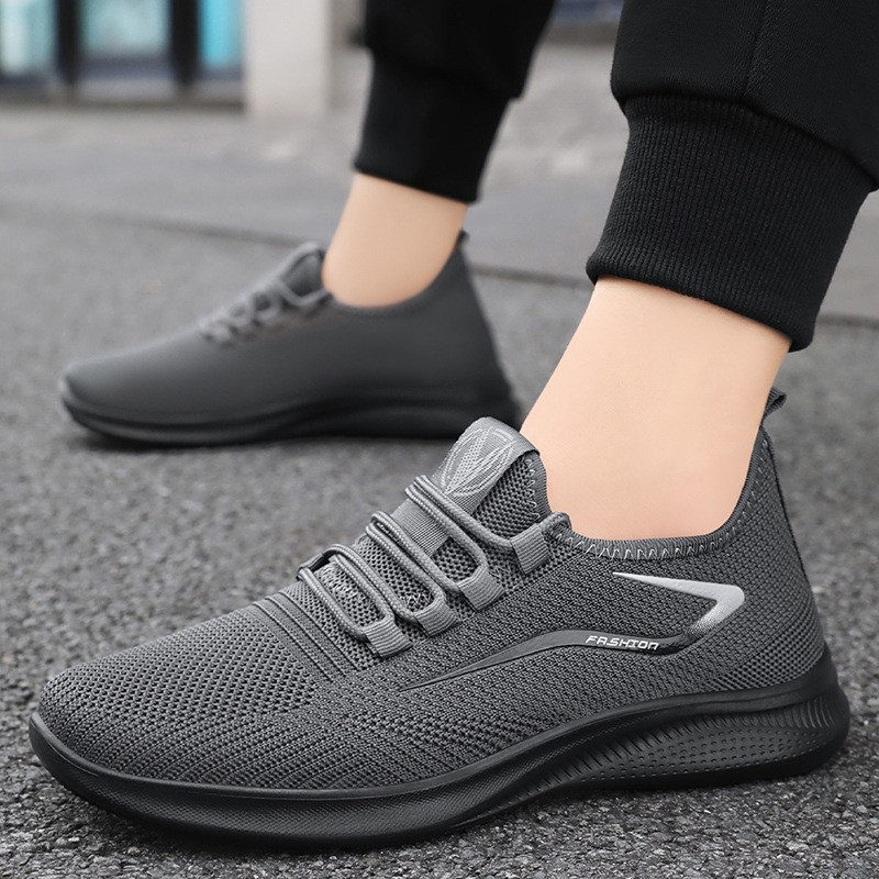 🇻🇳 Giày Sneaker Nam Vải Lưới Thoáng Khí Đa Sắc Thiết Kế Năng Động Hàng Sẵn Kho​