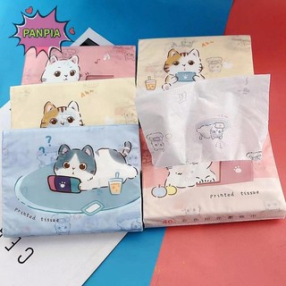 Pnpia 40 Tờ / gói Khăn Mặt Dùng Một Lần Khăn Giấy Mềm Dày Khô Khăn Lau Hộ Gia Đình Khăn Giấy Khăn Giấy Vệ Sinh Boutique