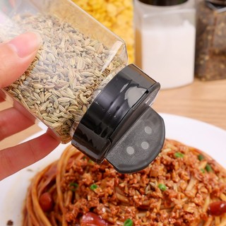 Hộp đựng gia vị bằng nhựa có nắp - Chai gia vị nhà bếp dung tích lớn - Hộp đựng gia vị thảo mộc BBQ