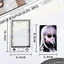 ESSENCEH 1 Cái Bảo Vệ Thẻ Học Sinh, Hiển Thị Hộp Đựng Thẻ Kpop, Thời Trang Hàn Quốc Sáng Tạo Trong Suốt Với Dây Photocard Giá Đỡ Đồ Dùng Học Sinh