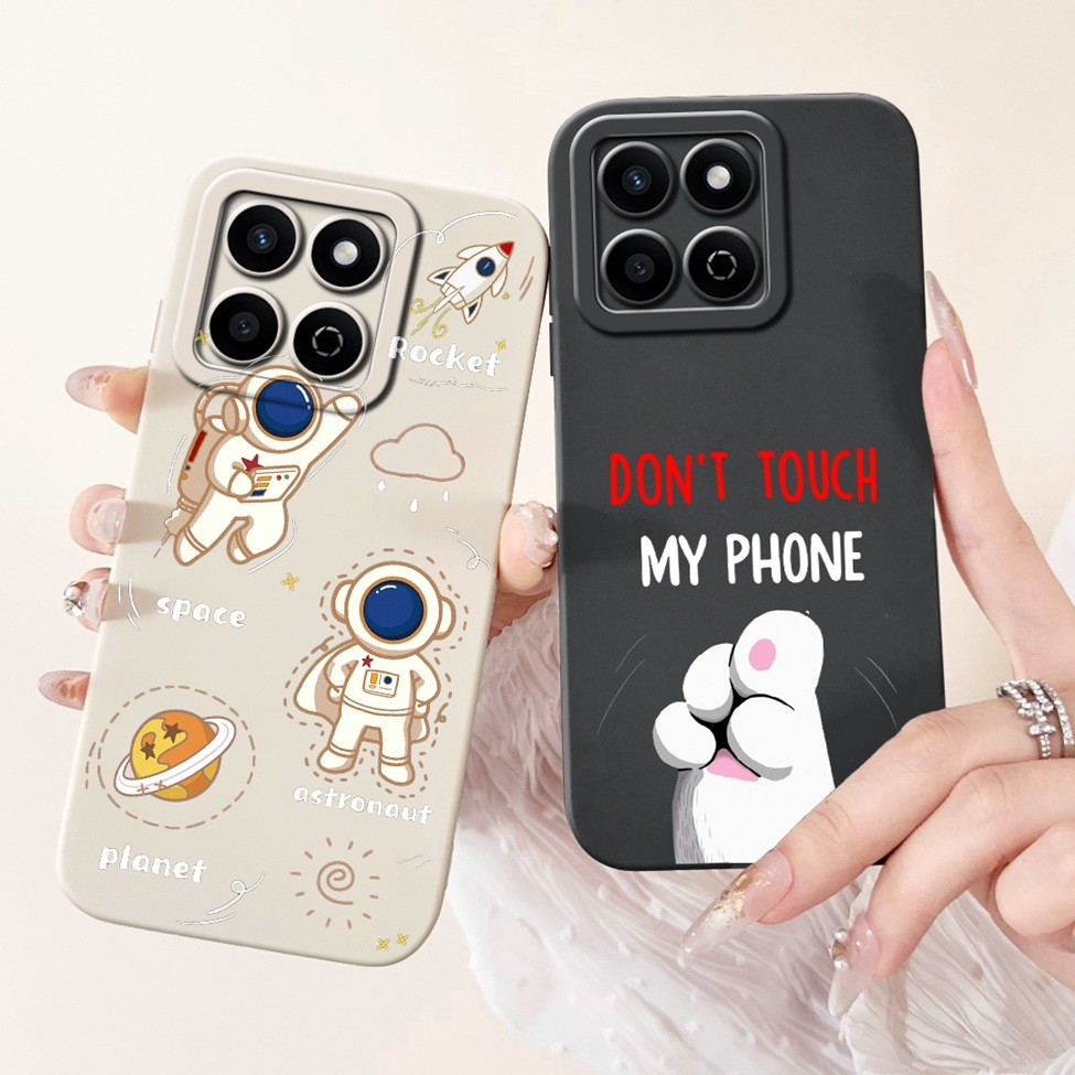 Ốp lưng Honor X7c 4G ALT-LX2 Hoạt Hình Dễ Thương Thẩm Mỹ Thời Trang Mát Silicon Ốp Lưng Honor X7c Vỏ Điện Thoại Chống Sốc