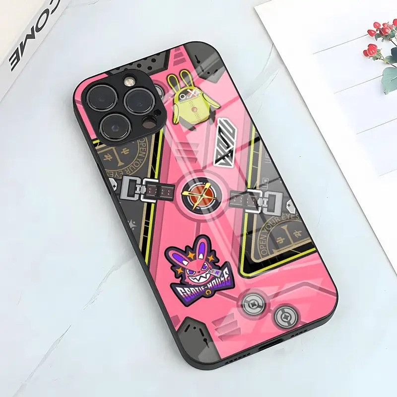 BK-1 Game Zenless Zone Zero Ốp Lưng Điện Thoại IPhone 16 17,15 14 Pro 11 13 12 Mini XS XR Max 6 8 7 Plus SE Glass Luxury Cove