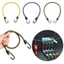 Gói dây Bungie NOTE1, Dây Bungee đàn hồi đa chức năng 60cm (23 inch), Phụ kiện Dây thun nhiều màu hạng nặng Cắm trại