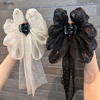 [Firefly] Kẹp Vuốt Tóc Nơ Lớn Thời Trang Siêu Cổ Tích Tính Khí Mũ Đội Đầu Nữ Phụ Kiện Tóc Ngọt Ngào [VN]