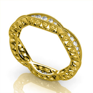 S925 Bạc Zircon Rỗng Nhẫn Trang Sức Thời Trang Đơn Giản Quà Tặng Nữ 5