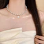 Camellia Ngọc Trai Vòng Cổ Nữ Thiết Kế Cao Cấp Nhẹ Sang Trọng Niche Xương Đòn Dây Chuyền 2025 Phong Cách Mới Phụ Kiện Trang Sức