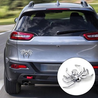 LOOKSHOW 3D Sáng Tạo Xe Máy Thiết Kế Nhện Decal Ô Tô Xước Miếng Dán Trang Trí H9Z1