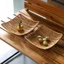Khay lưu trữ mây CHEESELY, Khay đựng đồ thủ công trang trí nhà cửa, Dụng cụ sắp xếp đồ lặt vặt đa năng sáng tạo cho nhà bếp