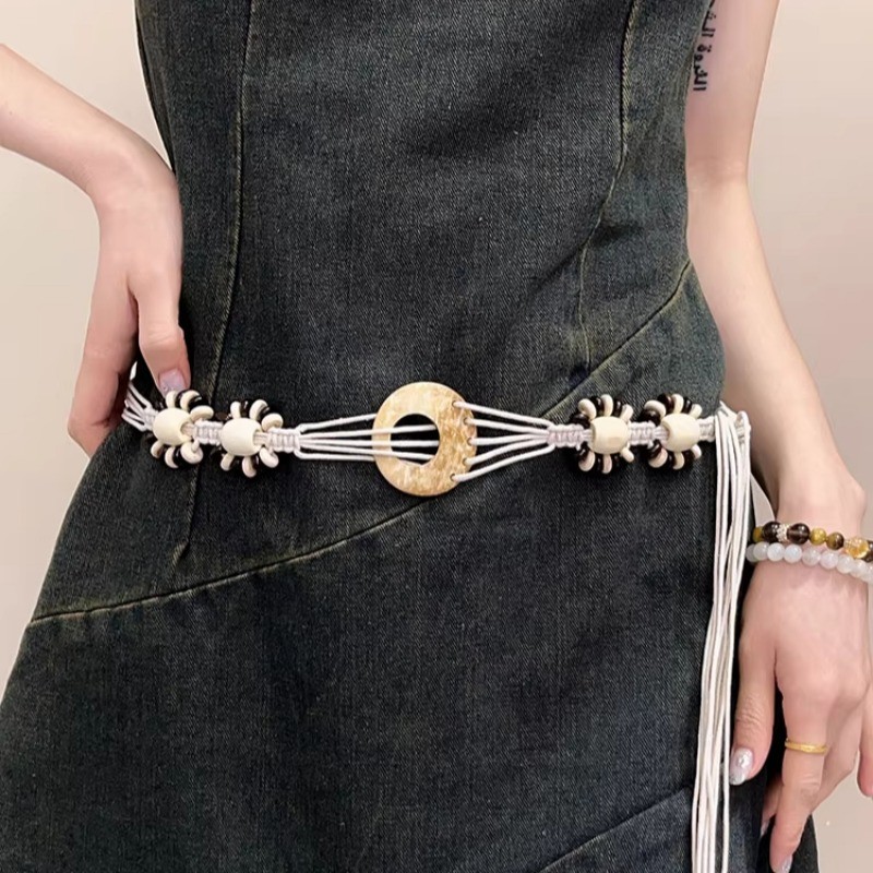 Dây Thắt Lưng Phong Cách Retro Bohemian và Hàn Quốc