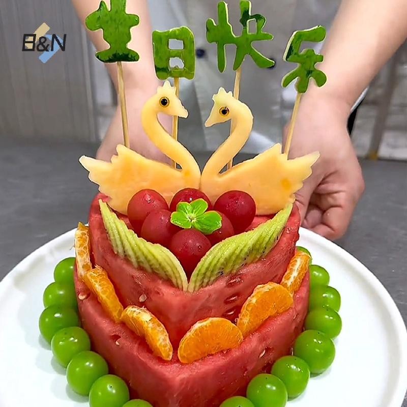 B & N 1 / 2 Chiếc Dụng Cụ Cắt Bánh Quy Cho Trẻ Em Khuôn Cắt Bánh Quy Hình Thiên Nga 3D Dụng Cụ Làm Bánh Cookie Dập Nổi Khuôn Động Vật Cracker Cookie Cắt.