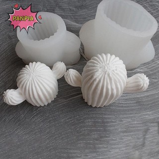 PNPIA Xương Rồng Hình Khuôn Silicon Khuôn Nến Thạch Cao Hình Thành Khuôn Nhựa Hương Liệu Xà Phòng Nến Làm DIY Handmade Tiếp Liệu Boutique