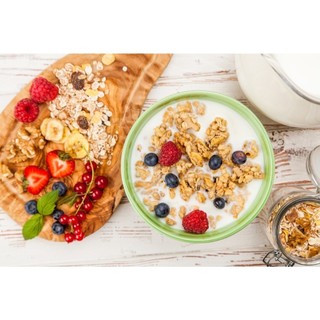 Ngũ Cốc Muesli Nhiều Hoa Quả Hiệu Knusperone - Gói 1kg (Bao Mầu Xanh)