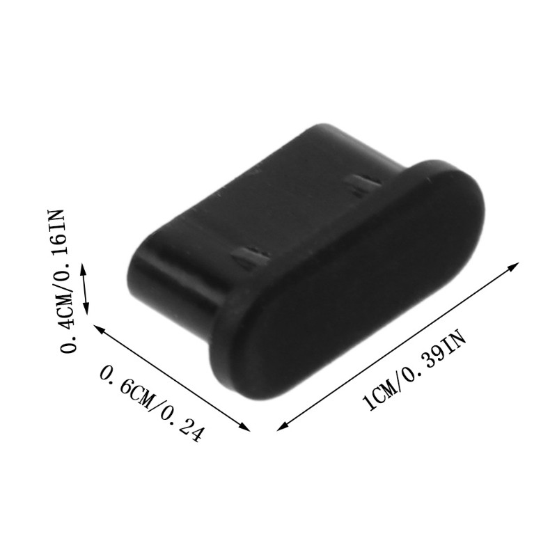 YOI 5 Cái Thiết Thực Loại C Bụi Cắm Cổng Sạc USB Bảo Vệ Cho Điện Thoại
