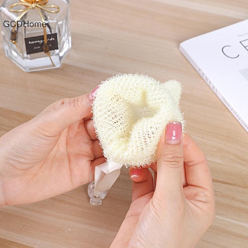 Bộ 5 túi đựng xà phòng GCDHome dành cho bọt bong bóng lấp lánh - Túi lưới tẩy tế bào chết để đựng xà phòng tắm HOT