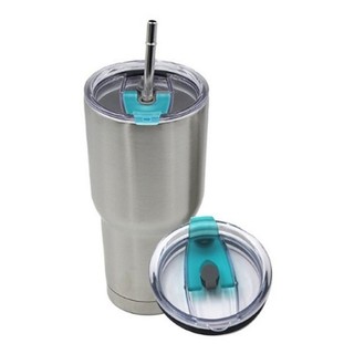 Ly Giữ Nhiệt Thái Lan 900ml Kèm Túi Xách, 2 Ống Hút Và Cọ Rửa.