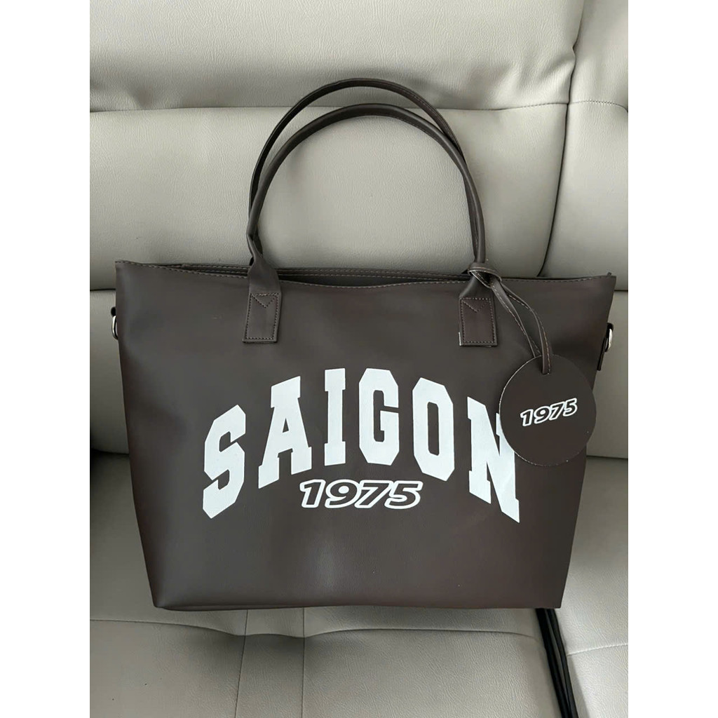 Túi quai xách công sở Size Lớn Sài Gòn 1975 unisex thanh lịch tiện ích [RẺ VÔ ĐỊCH]