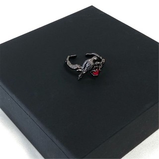 Nhẫn KRA Crow cho Halloween và lễ hội âm nhạc Trang phục Phụ kiện Gothic độc đáo