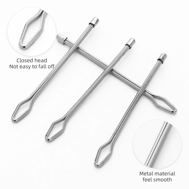 1 / 2 Chiếc DIY Dây Threader Dây Rút Bộ Dụng Cụ Thép Không Gỉ May Vòng Turner Móc