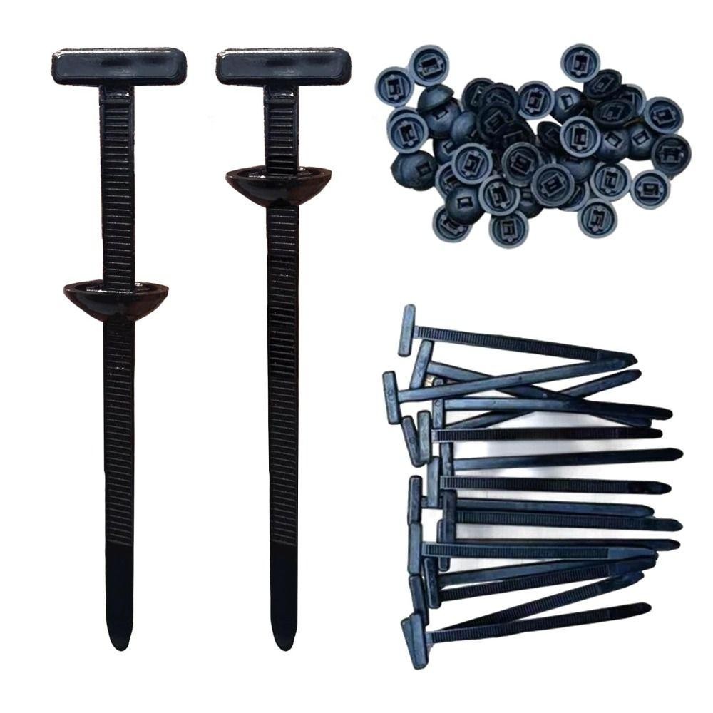 UMITY 20 / 50100 Chiếc Nylon Đa Năng Dây Buộc Cáp Khóa Nylon Chịu Lực Cao Nylon Zip Ties, Tự Khóa Đa Năng Dây Buộc Xe Sửa Chữa Hàng Ngày