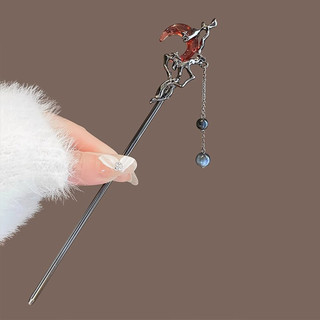 Kẹp tóc dài hợp kim nữ có tua rua Thiết lập hoa văn tinh xảo Đũa tóc thanh lịch dành cho nữ Cô gái và Salon làm tóc
