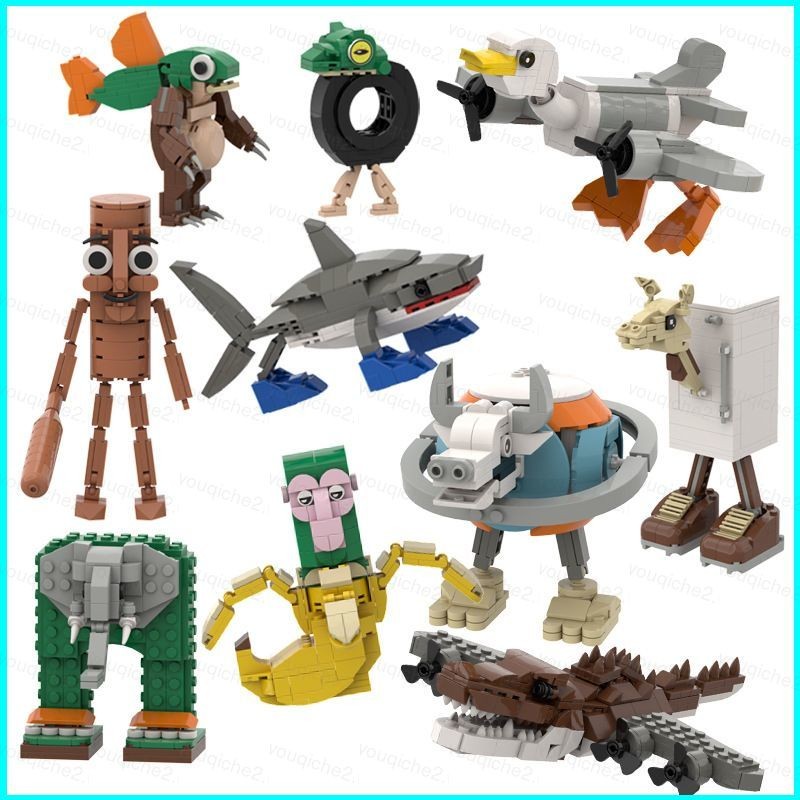 SV Ý Brainrot khối xây dựng tung tung sahur Tralalero Tralala ...