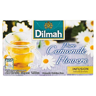 Trà Hoa Cúc Dilmah Chamomile Hộp 30g Hương Vị Dịu Nhẹ, Thư Giãn An Toàn Cho Sức Khỏe