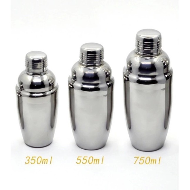 Shaker/ Bình Lắc Inox Các Size 350ml, 530ml, 700ml, Dụng Cụ Pha Chế Chuyên Nghiệp, Chất Liệu Bền Đẹp