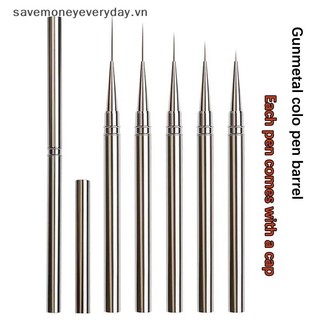 [savemoneyeveryday] 1 Cái Bàn Chải Móng Tay Nghệ Thuật Bút Lót Móng Tay Pháp 10 / 12 / 23mm Dụng Cụ Vẽ Dây Dài Siêu Mịn [vn]