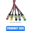 Kool 10 Miếng Thiết Kế Di Động Công Tắc Tạm Thời Cho Nhiều Thiết Bị Khả Năng Tương Thích