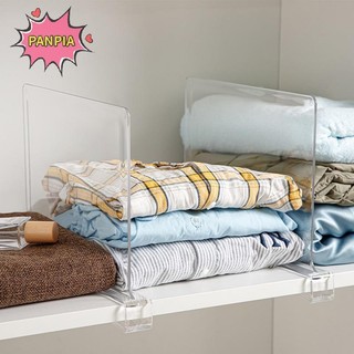 Pnpia Clear Acrylic Tủ Quần Áo Kệ Sách Bộ Chia Sử Dụng Nhà Tủ Quần Áo Kệ Sách Chia Vách Ngăn Bảo Quản Hàng Hóa Boutique