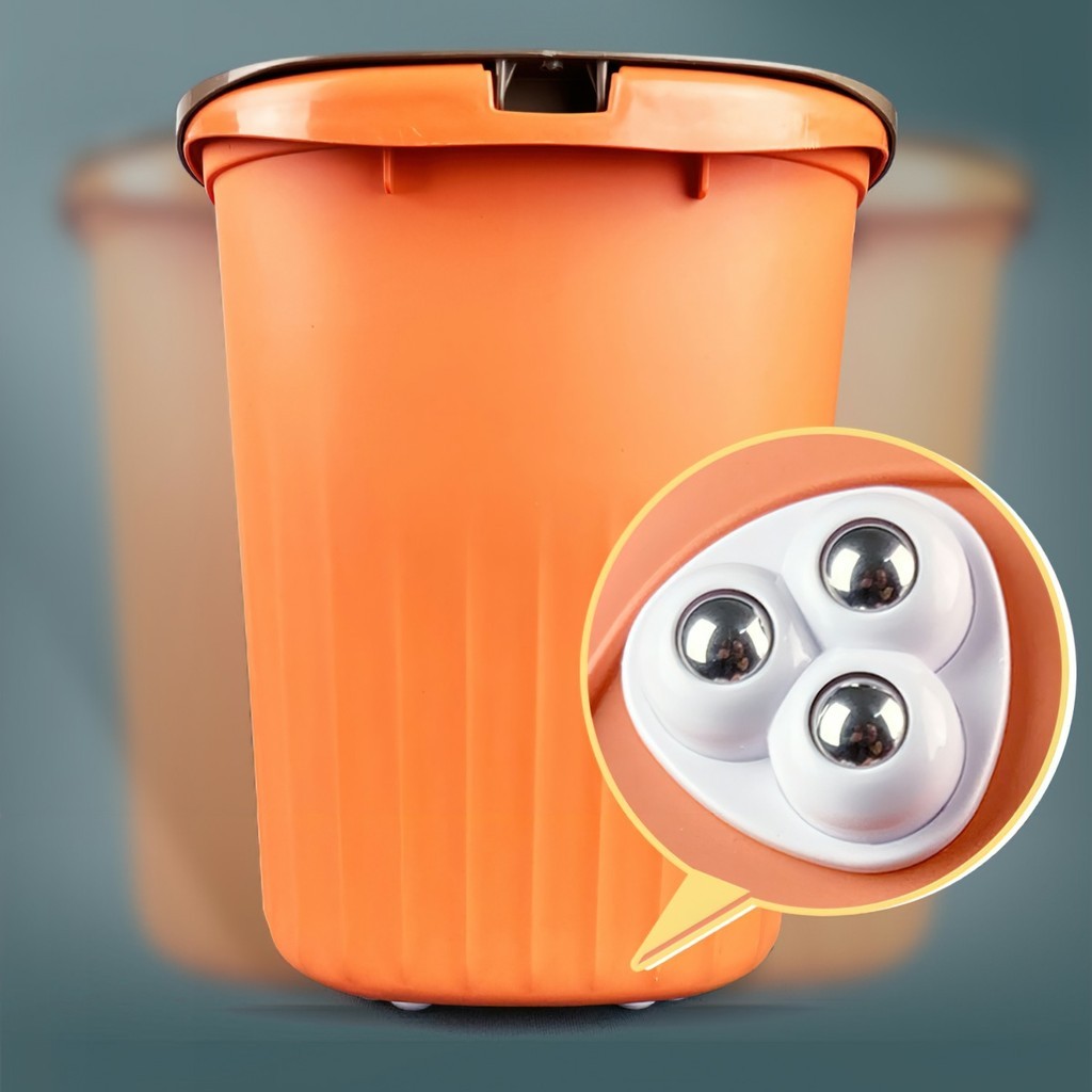 Set 4 / 8 / 12 Ròng Rọc Bánh Xe Di Động Bằng Thép Không Gỉ Không Đục Lỗ Thông Dụng Cho Đồ Nội Thất FE123