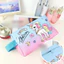 SQ11 Hoạt Hình Dễ Thương Stitch Dung Tích Lớn Túi Đựng Mỹ Phẩm Quà Tặng Cho Bé Gái Hộp Đựng Bút Chì Học Sinh Chống Thấm Nước